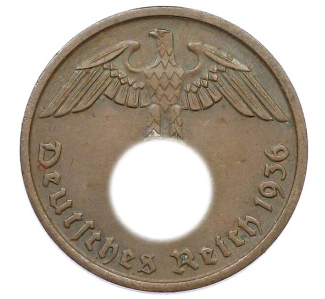 Монета 2 рейхспфеннига 1936 года A Германия (Артикул: K10-4164) — Фото №1