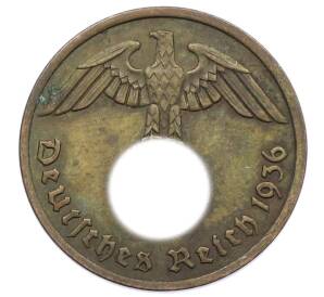 2 рейхспфеннига 1936 года A Германия — Фото №1