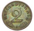 Монета 2 рейхспфеннига 1936 года A Германия (Артикул: K10-4166) — Фото №2