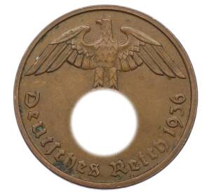 2 рейхспфеннига 1936 года D Германия — Фото №1