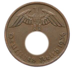 2 рейхспфеннига 1936 года A Германия — Фото №1