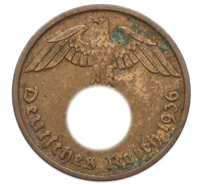 Монета 2 рейхспфеннига 1936 года A Германия (Артикул: K10-4196) — Фото №1