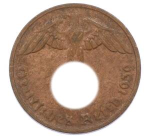 2 рейхспфеннига 1939 года G Германия — Фото №1