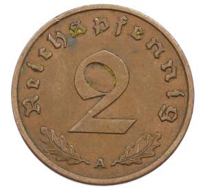 2 рейхспфеннига 1938 года A Германия — Фото №2