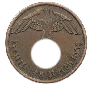 2 рейхспфеннига 1939 года A Германия — Фото №1