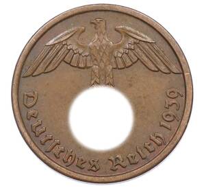 2 рейхспфеннига 1939 года A Германия — Фото №1