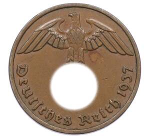 2 рейхспфеннига 1937 года A Германия — Фото №1