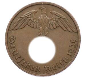 2 рейхспфеннига 1939 года B Германия — Фото №1