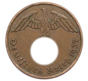 2 рейхспфеннига 1937 года A Германия — Фото №1