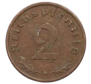 2 рейхспфеннига 1939 года A Германия — Фото №2