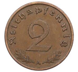 2 рейхспфеннига 1940 года A Германия — Фото №2