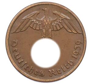 2 рейхспфеннига 1939 года A Германия — Фото №1