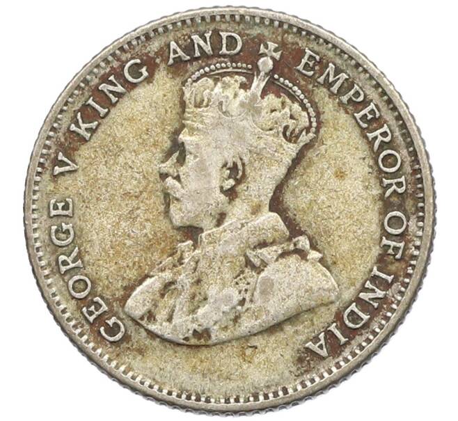 Монета 10 центов 1927 года Стрейтс Сетлментс (Артикул: K10-4314) — Фото №2