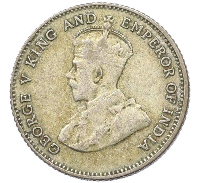 Монета 10 центов 1927 года Стрейтс Сетлментс (Артикул: K10-4316) — Фото №2