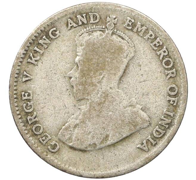 Монета 10 центов 1926 года Стрейтс Сетлментс (Артикул: K10-4318) — Фото №2