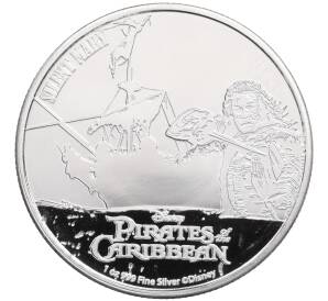 2 доллара 2022 года Ниуэ «Пираты Карибского моря — Немая Мария» — Фото №1