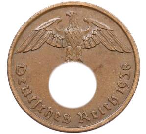 2 рейхспфеннига 1938 года A Германия — Фото №1