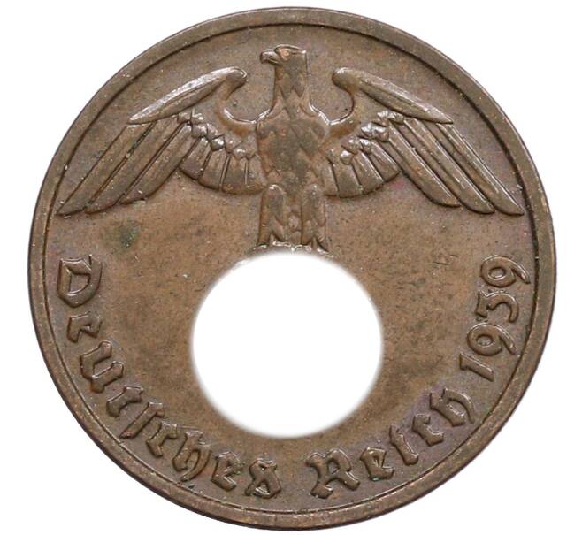 Монета 2 рейхспфеннига 1939 года E Германия (Артикул: K10-4411) — Фото №1