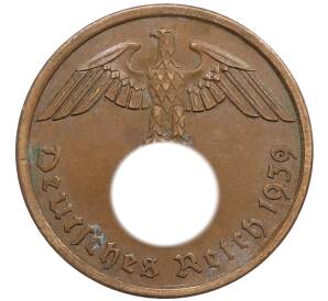 2 рейхспфеннига 1939 года A Германия — Фото №1