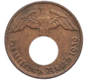 2 рейхспфеннига 1939 года G Германия — Фото №1