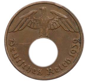 2 рейхспфеннига 1939 года E Германия — Фото №1