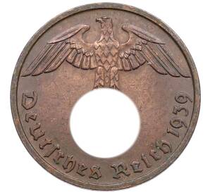 2 рейхспфеннига 1939 года B Германия — Фото №1