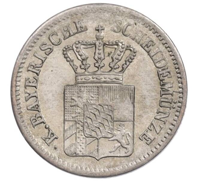 Монета 1 крейцер 1867 года Бавария (Артикул: K10-4456) — Фото №2