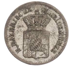 1 крейцер 1867 года Бавария — Фото №2