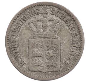 1 крейцер 1867 года Вюртемберг — Фото №2