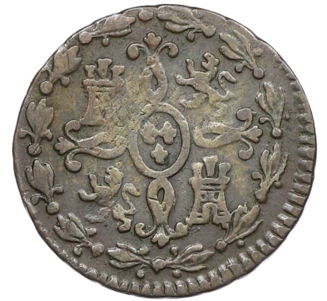 Монета 2 мараведи 1831 года Испания (Артикул: K10-4490) — Фото №2