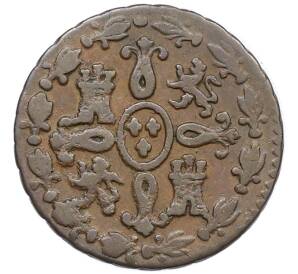 2 мараведи 1832 года Испания