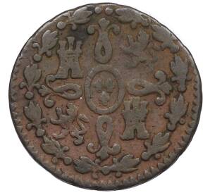 2 мараведи 1831 года Испания — Фото №2