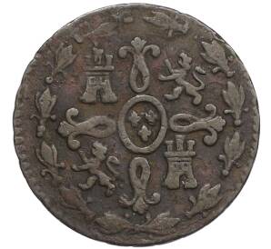 2 мараведи 1833 года Испания — Фото №2