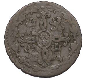 2 мараведи 1827 года Испания — Фото №2