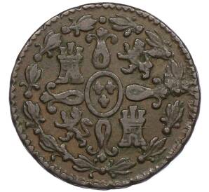 2 мараведи 1829 года Испания — Фото №2