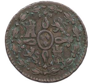 2 мараведи 1830 года Испания — Фото №2