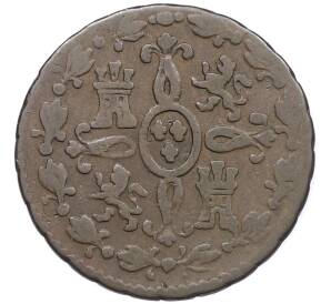 2 мараведи 1830 года Испания — Фото №2