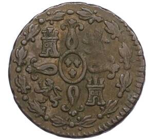 2 мараведи 1829 года Испания — Фото №2