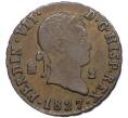 Монета 2 мараведи 1827 года Испания (Артикул: K10-4523) — Фото №1
