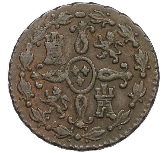 Монета 2 мараведи 1830 года Испания (Артикул: K10-4527) — Фото №2