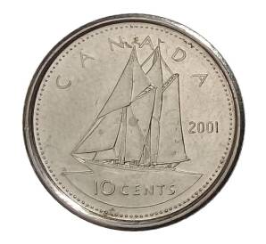 10 центов 2001 года Канада — Фото №1