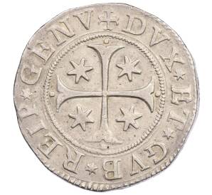 1 скудо 1682 года Генуя — Фото №2