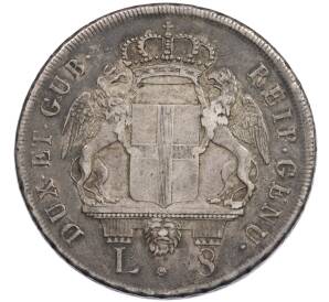 8 лир 1794 года Генуя — Фото №2