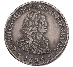 1 пиастр 1684 года Флоренция (Тоскана) — Фото №1