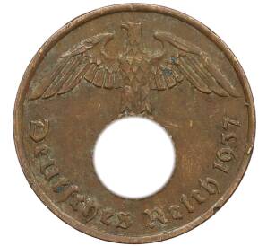 2 рейхспфеннига 1937 года A Германия — Фото №1