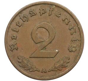 2 рейхспфеннига 1939 года A Германия — Фото №2