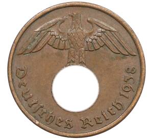 2 рейхспфеннига 1938 года A Германия — Фото №1