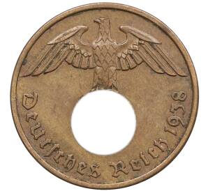 2 рейхспфеннига 1938 года A Германия — Фото №1