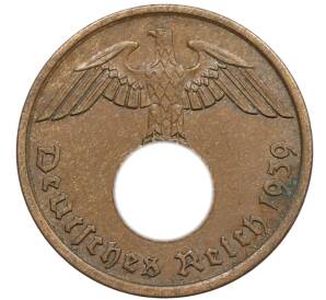 2 рейхспфеннига 1939 года A Германия — Фото №1