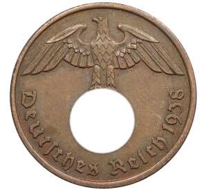 2 рейхспфеннига 1938 года A Германия — Фото №1